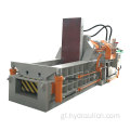 Máquina de prensa de metal de perfil de aluminio con virutas de latón hidráulico